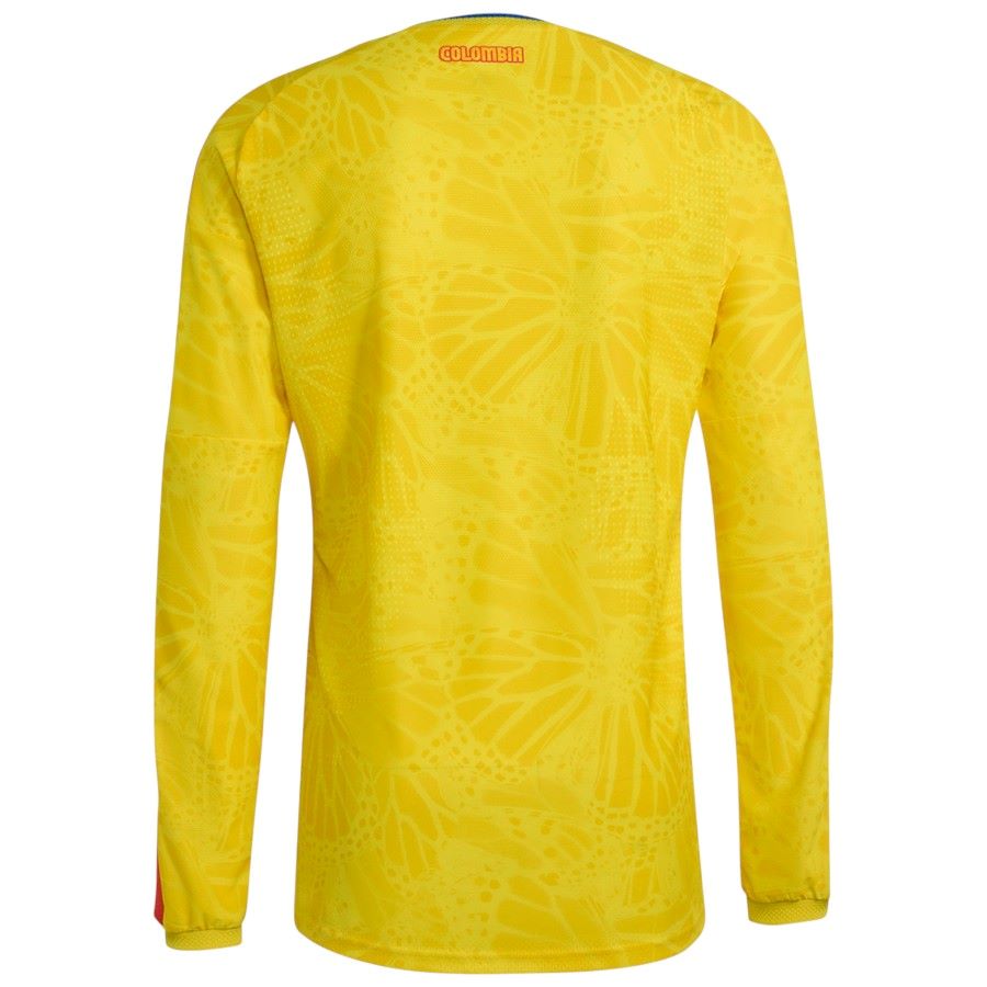 Maillot Colombie Domicile 2026 2027 Manches Longues (2)