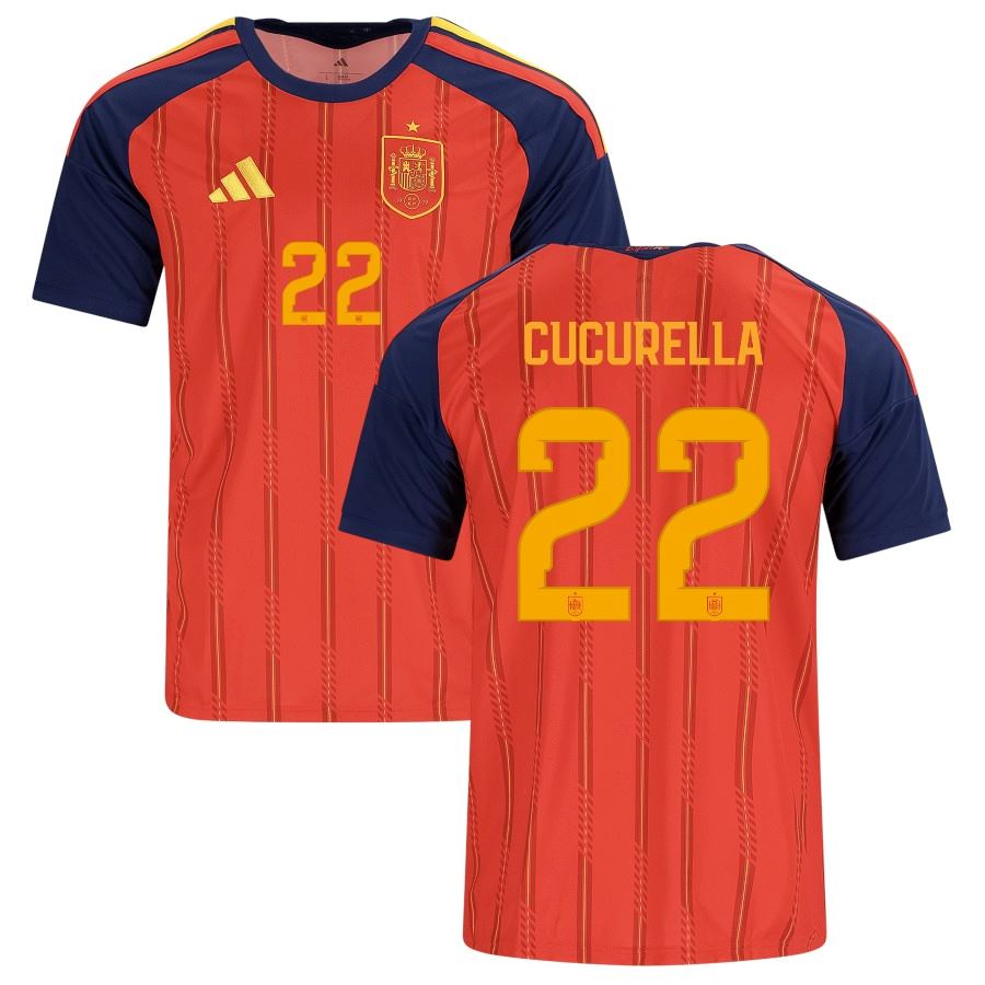 Maillot Espagne Domicile 2026 2027 Cucurella (1)