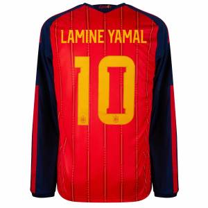 Maillot Espagne Domicile 2026 2027 Lamine Yamal 20 Manches Longues (2)
