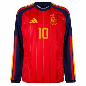 Maillot Espagne Domicile 2026 2027 Lamine Yamal 20 Manches Longues(3)