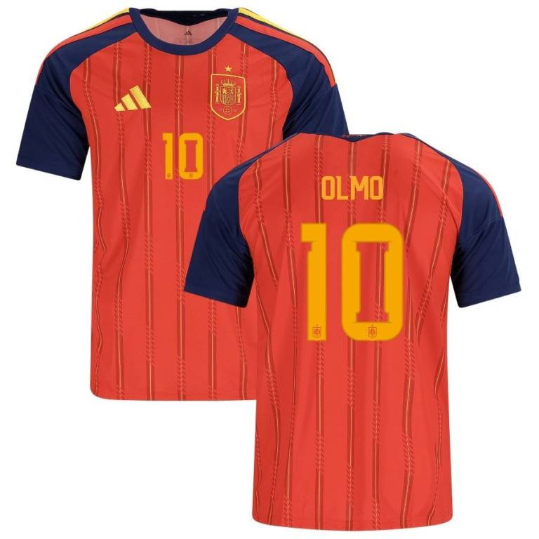 Maillot Espagne Domicile 2026 2027 Olmo (1)