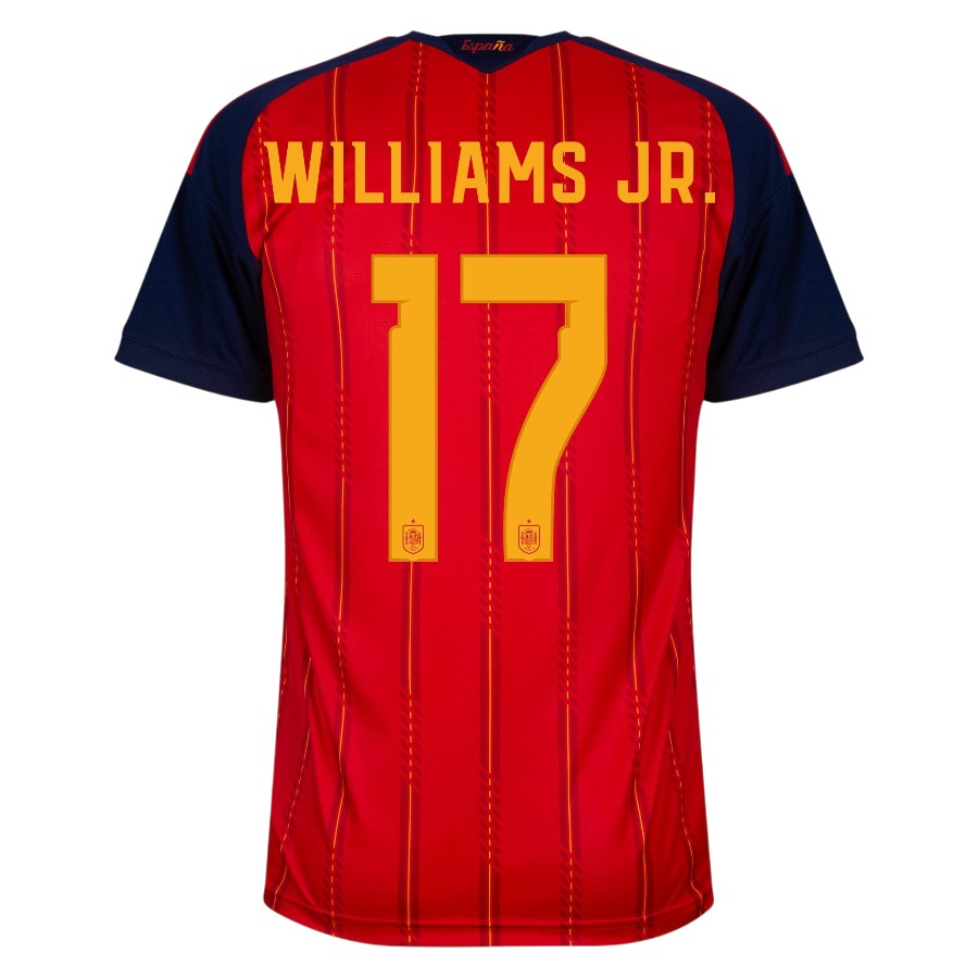 Maillot Espagne Domicile 2026 2027 Williams Jr. (2)