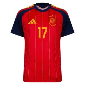 Maillot Espagne Domicile 2026 2027 Williams Jr. (3)