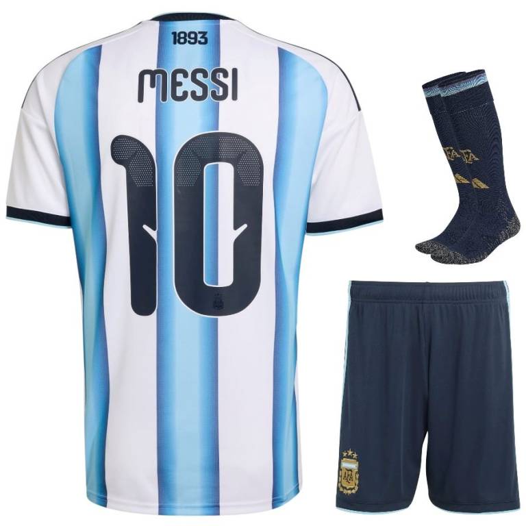 Maillot Kit Enfant Argentine Domicile 2025 2026 Messi