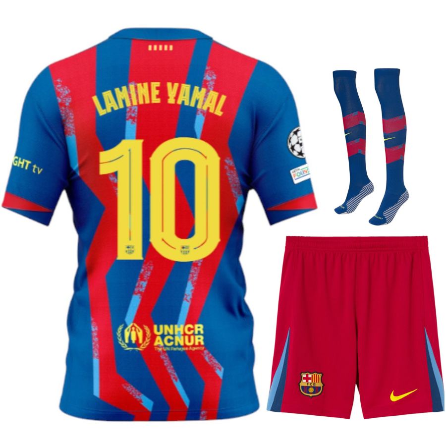 Maillot Kit Enfant Barca Fourth 2025 2026 Lamine Yamal