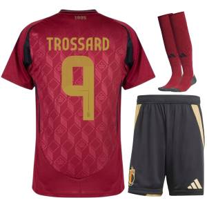 Maillot Kit Enfant Belgique Domicile 2024 2025 Trossard