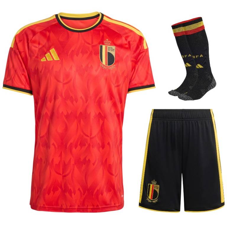 Maillot Kit Enfant Belgique Domicile 2025 2026