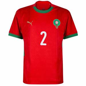Maillot Kit Enfant Maroc Domicile 2025 2026 Hakimi (3)