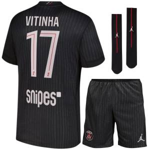 Maillot Kit Enfant PSG Jordan Fourth 2025 2026 Vitinha