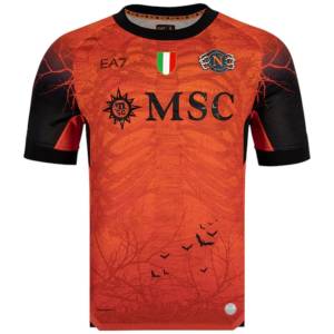 Maillot Naples Halloween 2025 2026 Orange (1)