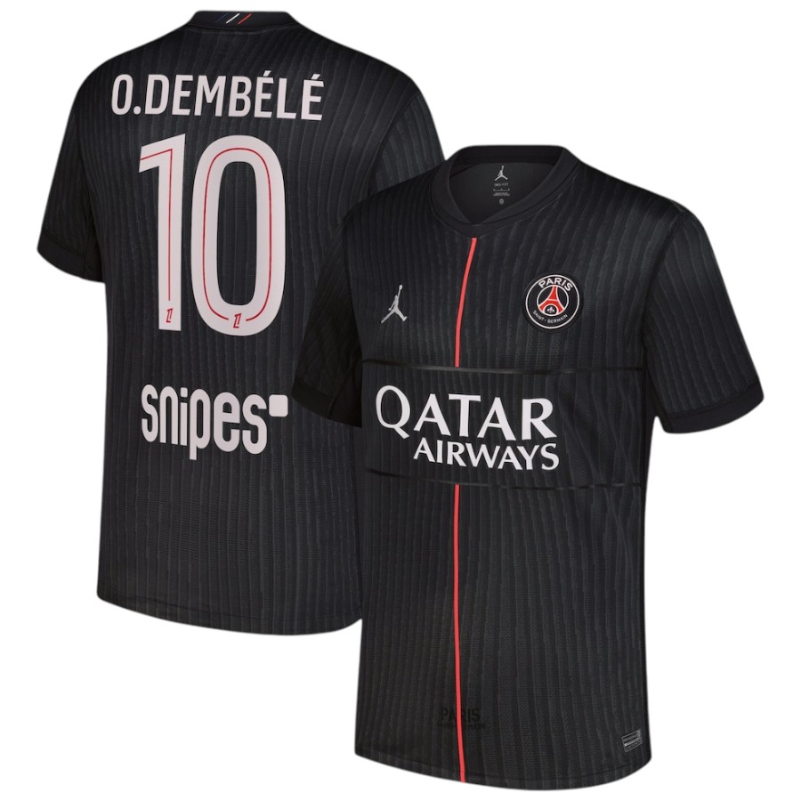 Maillot PSG Jordan Fourth 2025 2026 Dembélé (1)