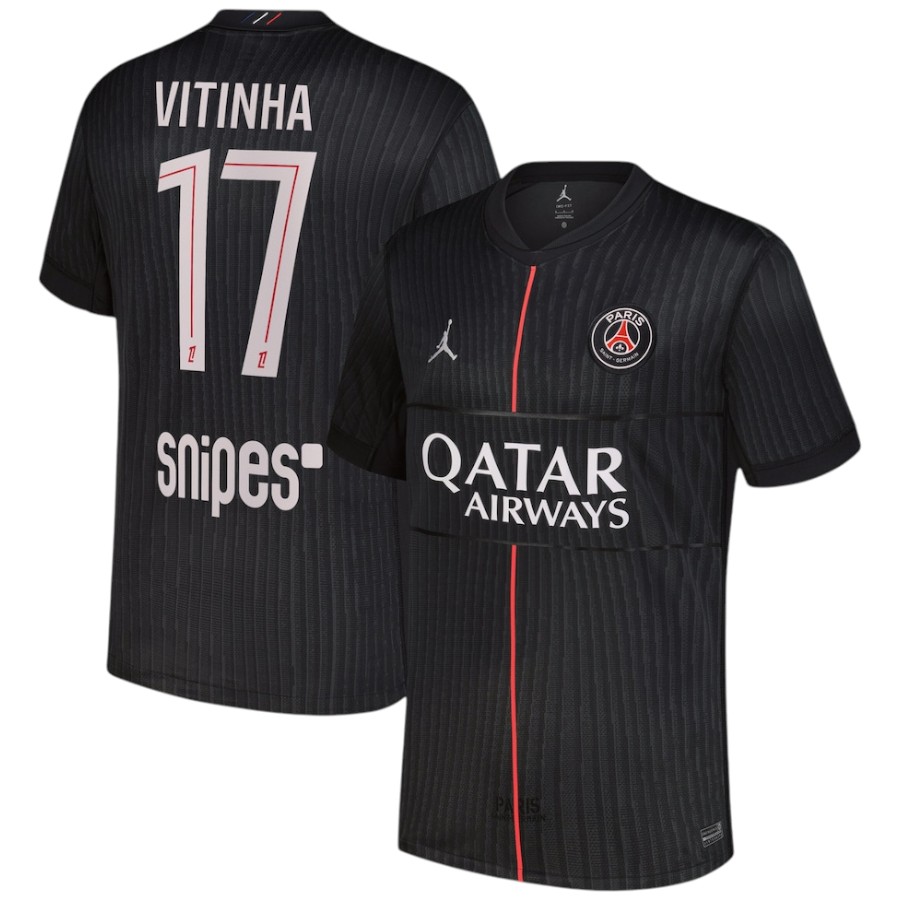 Maillot PSG Jordan Fourth 2025 2026 Vitinha (1)