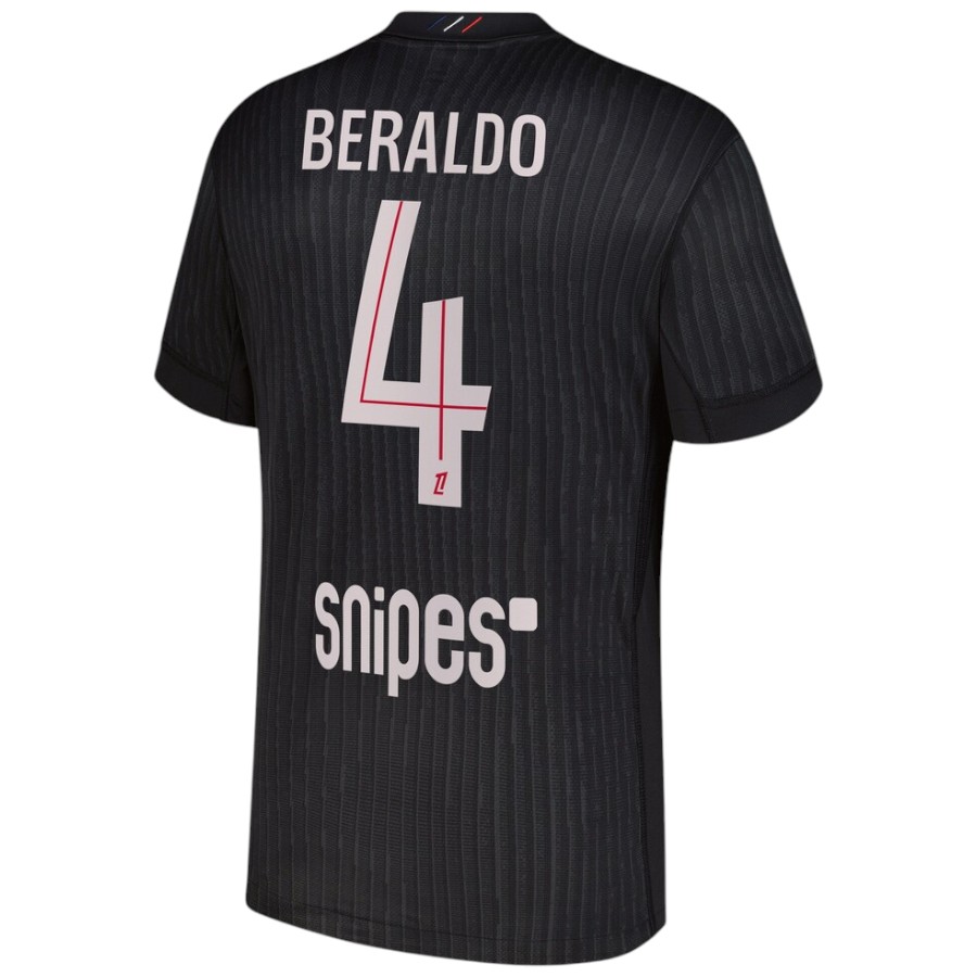 Maillot PSG Jordan Fourth Beraldo (2)