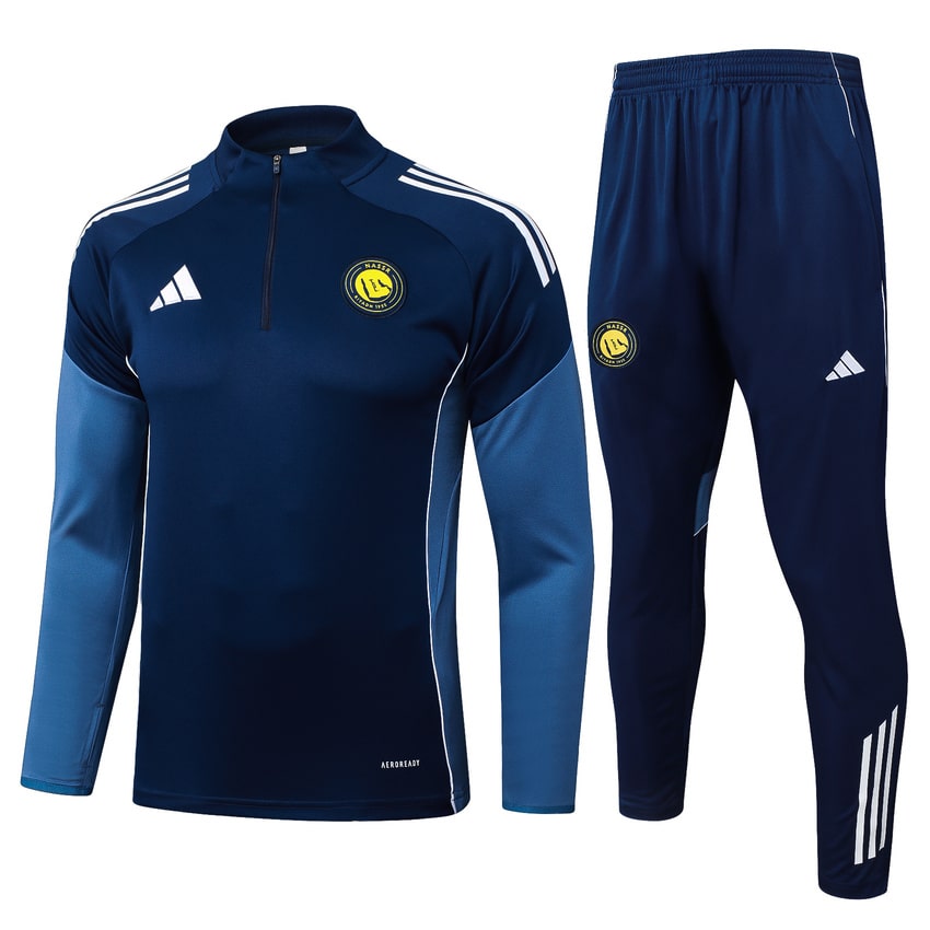 Survetement Al Nassr Training 2025 2026 Bleu Sombre (1)