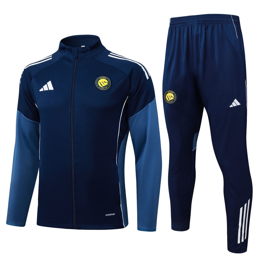 Survetement Al Nassr Veste 2025 2026 Bleu Sombre (1)