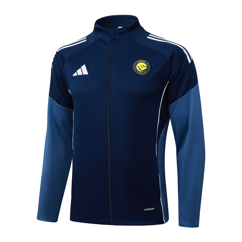 Survetement Al Nassr Veste 2025 2026 Bleu Sombre (2)