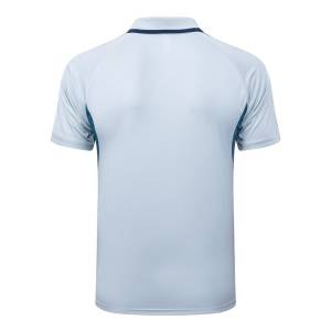Survetement Arsenal Polo 2025 2026 Blanc Bleu (2)