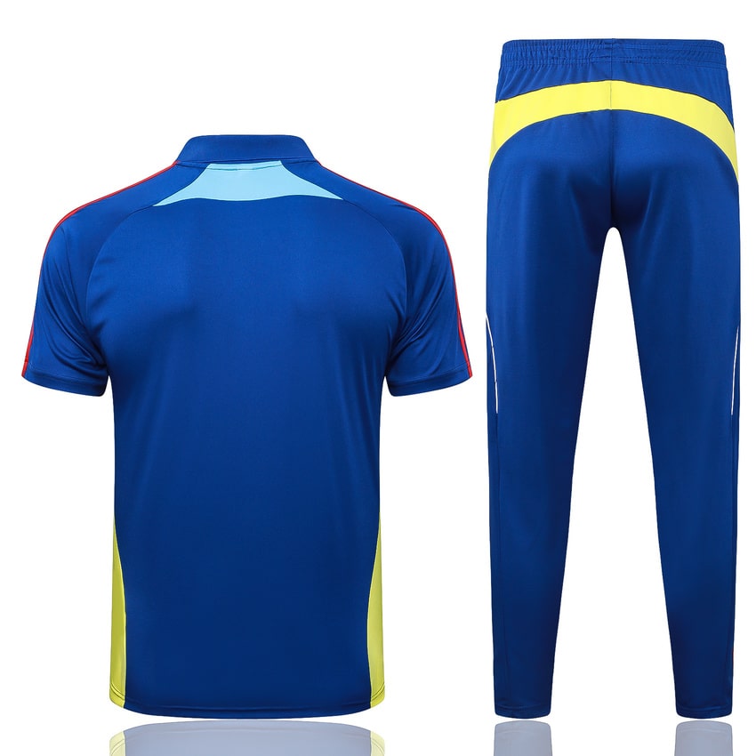Survetement Arsenal Polo 2025 2026 Bleu Clair (3)