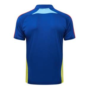 Survetement Arsenal Polo 2025 2026 Bleu Clair (4)