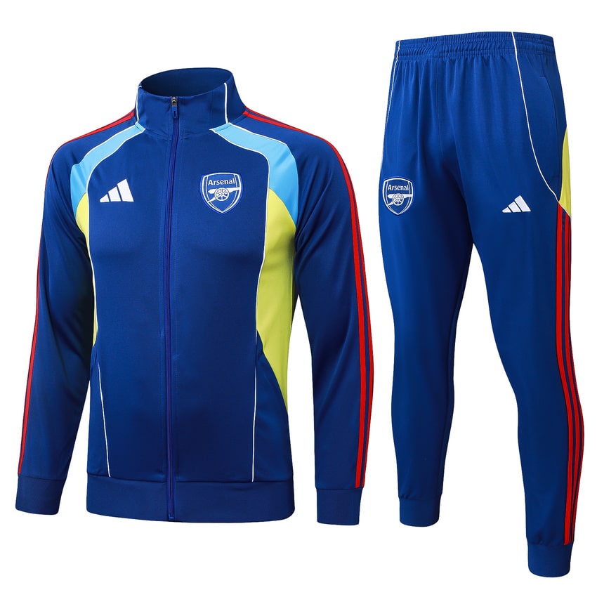 Survetement Arsenal Veste 2025 2026 Bleu Clair (1)