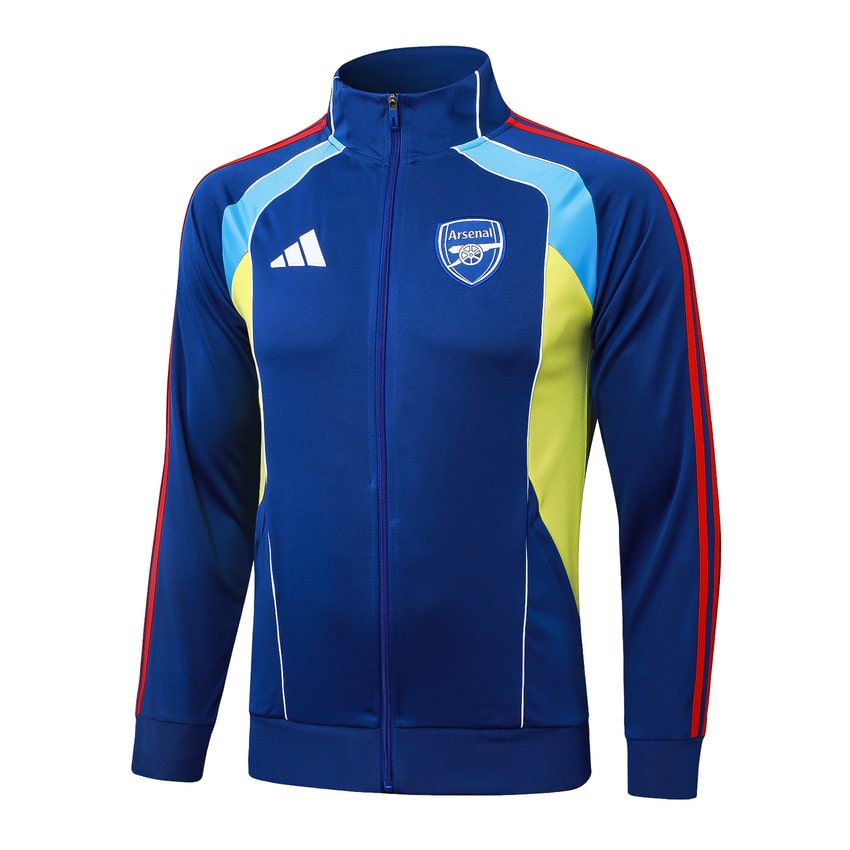 Survetement Arsenal Veste 2025 2026 Bleu Clair (4)