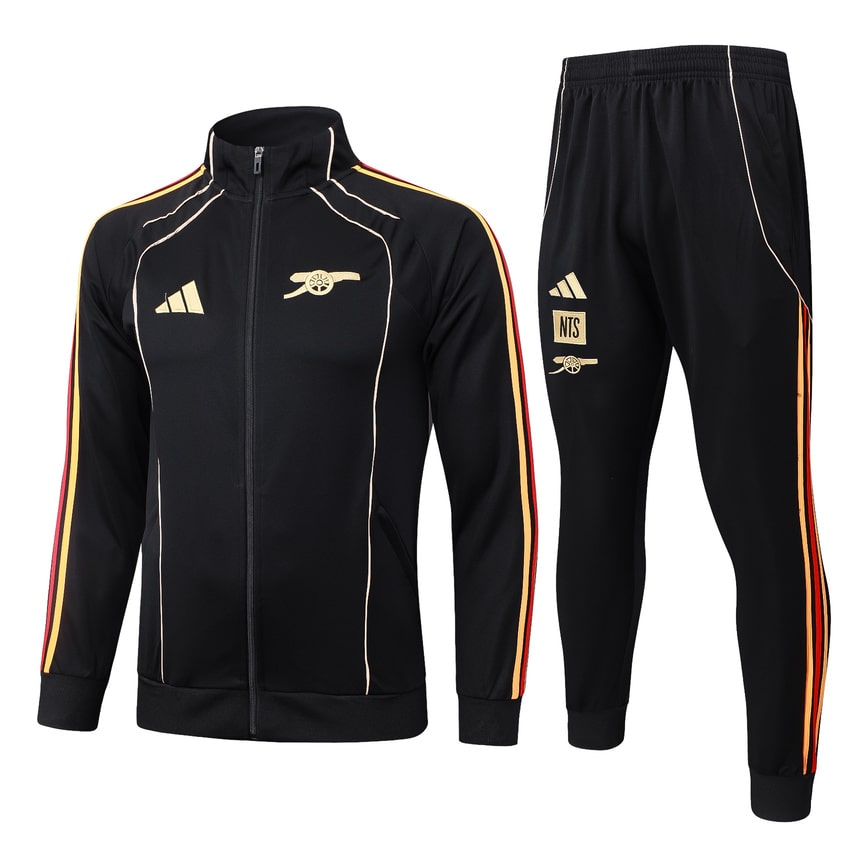 Survetement Arsenal Veste 2025 2026 Noir Nuit (1)