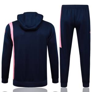 Survetement Barca Sweat 2025 2026 Bleu Rose (2)