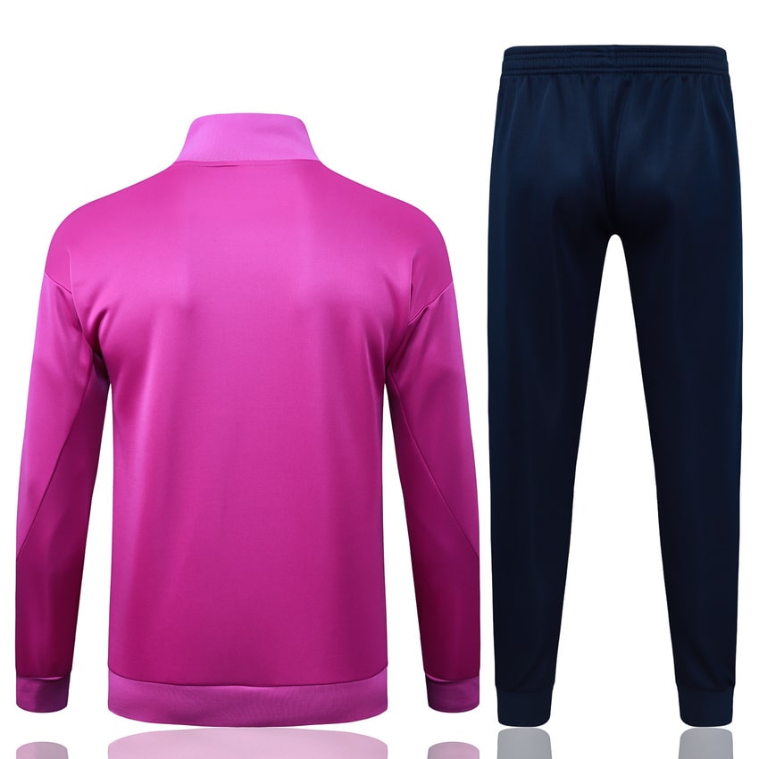 Survetement Barca Veste 2025 2026 Rose (3)