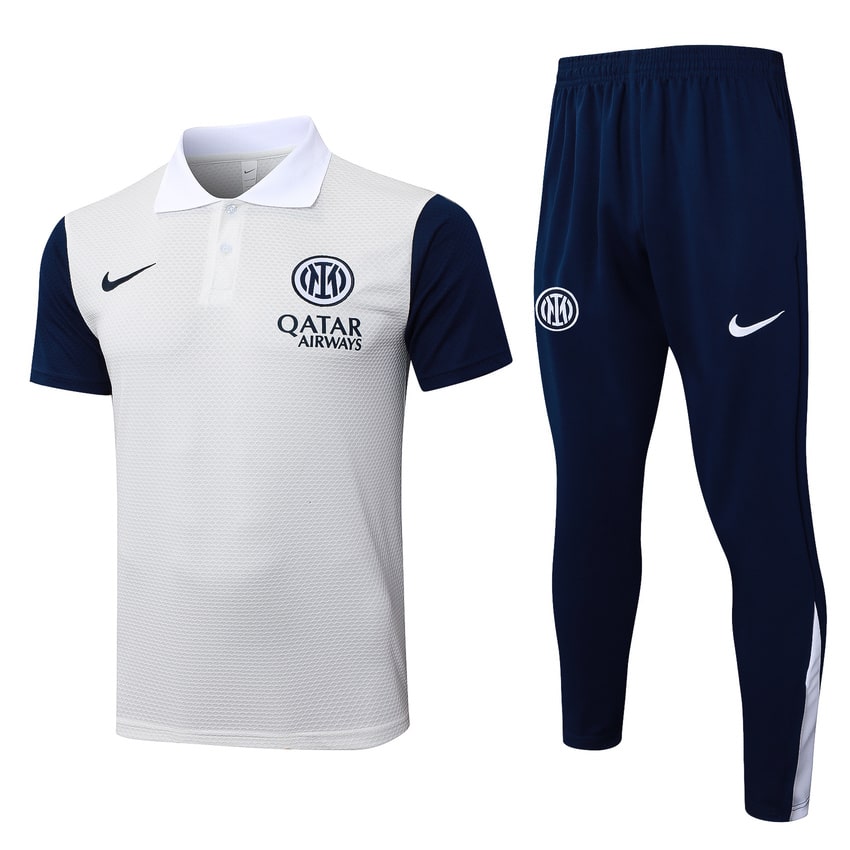 Survetement Inter Milan Polo 2025 2026 Blanc (1)