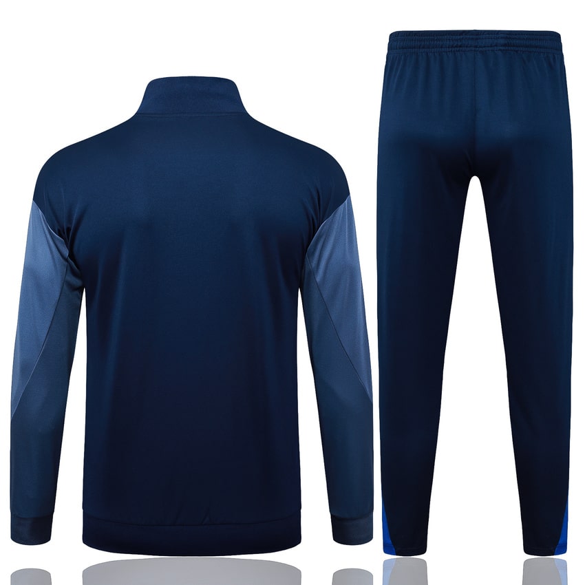 Survetement PSG Veste 2025 2026 Bleu Sombre (4)