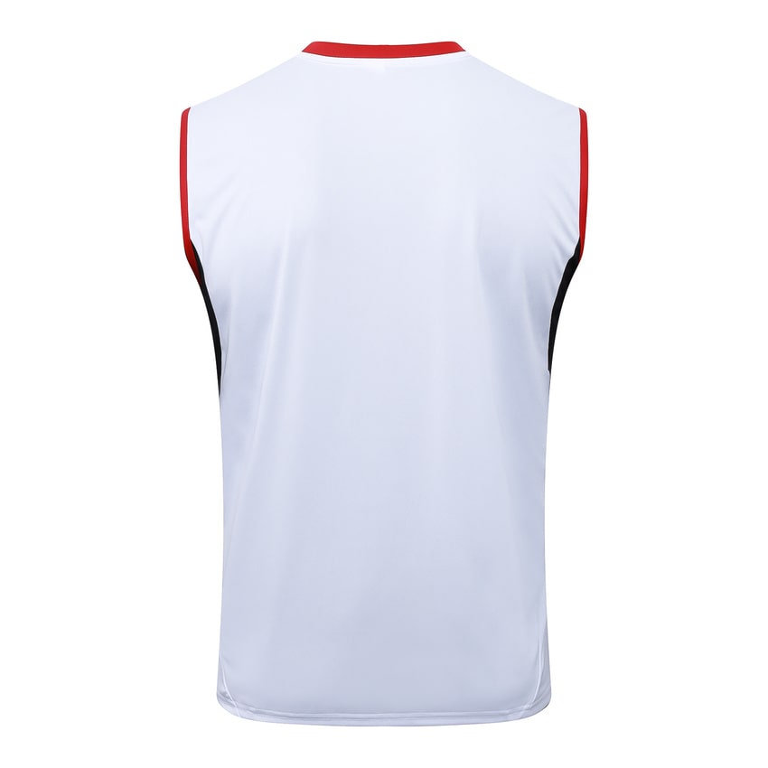 Debardeur Short Arsenal 2025 2026 Blanc Rouge (4)