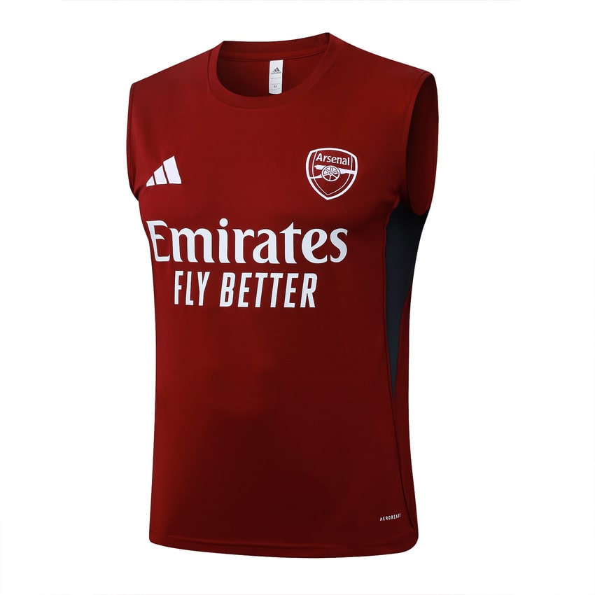 Debardeur Short Arsenal 2025 2026 Rouge Bleu (2)