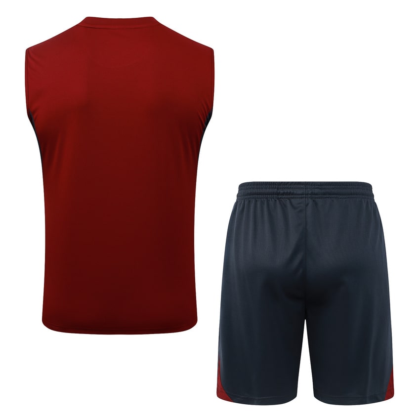 Debardeur Short Arsenal 2025 2026 Rouge Bleu (4)