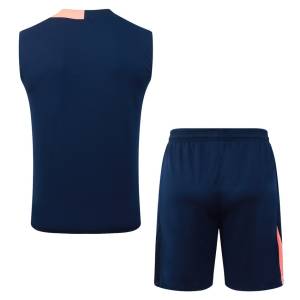 Debardeur Short Barca 2025 2026 Bleu Orange (3)