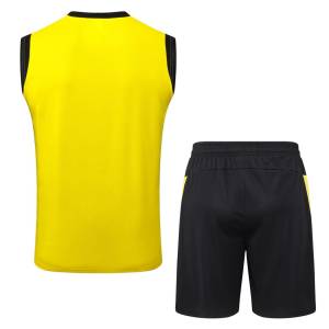 Debardeur Short Dortmund 2025 2026 Jaune Noir (3)