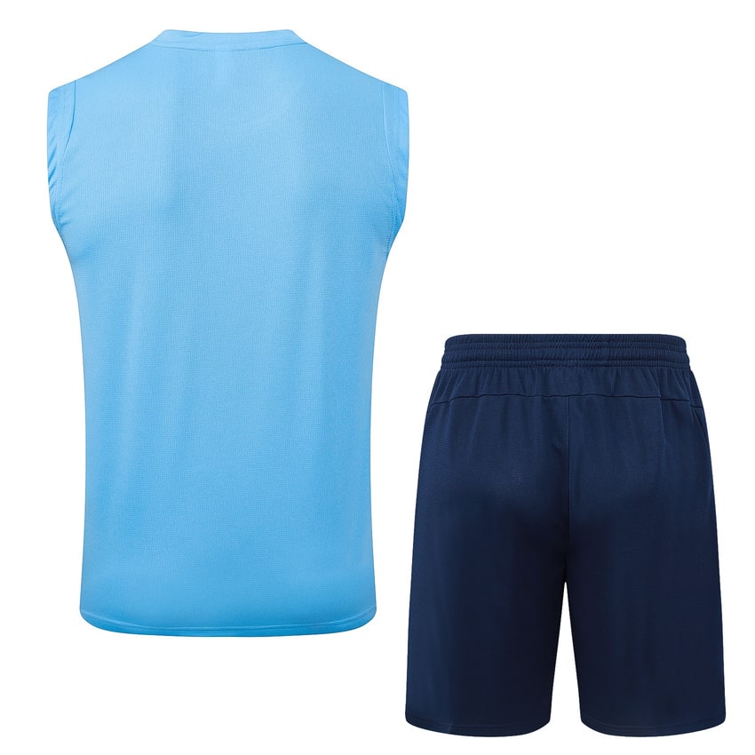 Debardeur Short Manchester City 2025 2026 Bleu Ciel (3)
