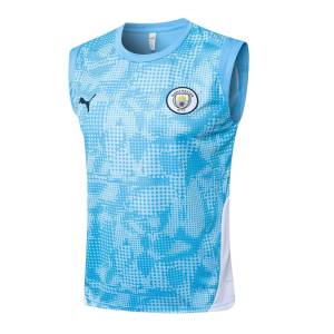 Debardeur Short Manchester City 2025 2026 Bleu Ciel (4)