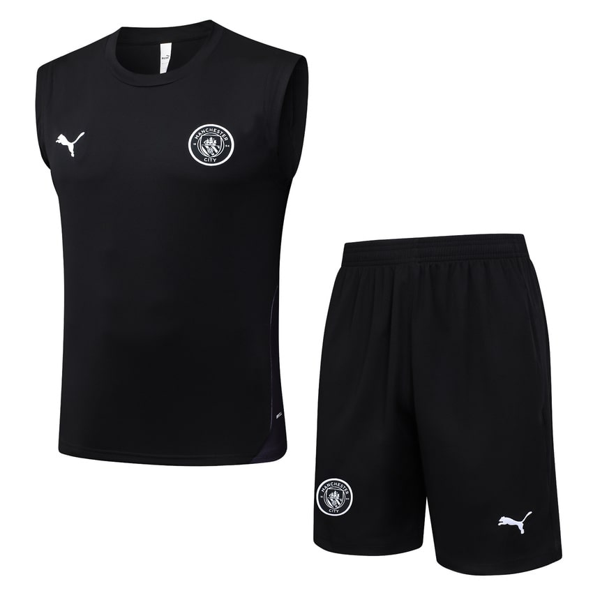 Debardeur Short Manchester City 2025 2026 Noir Sombre (1)