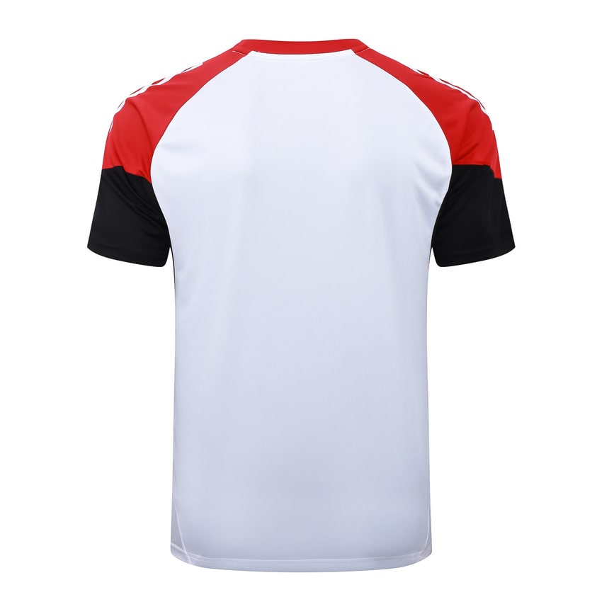 Ensemble Maillot Short Arsenal 2025 2026 Blanc Rouge (2)