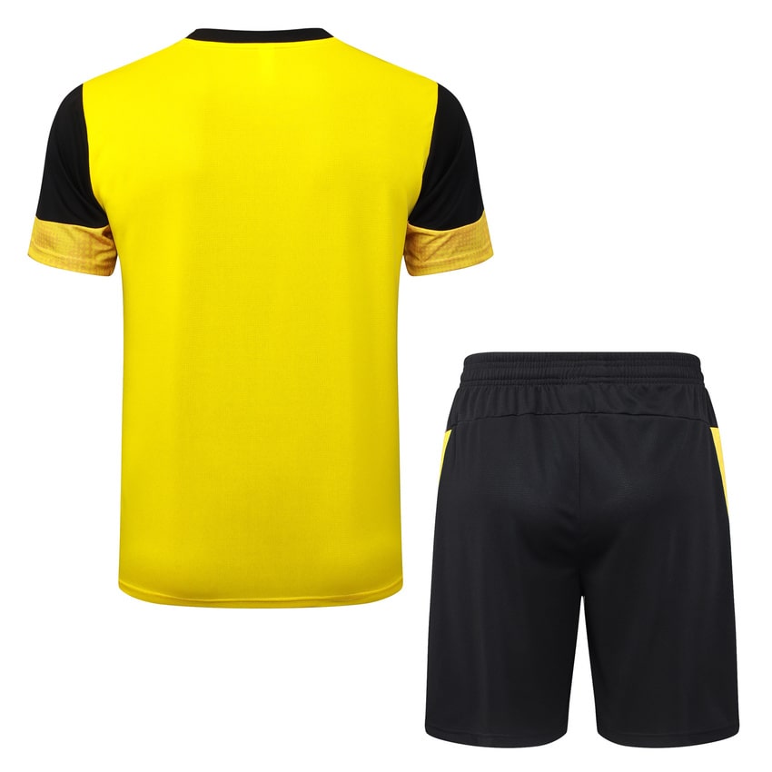 Ensemble Maillot Short Dortmund 2025 2026 Jaune Noir (3)