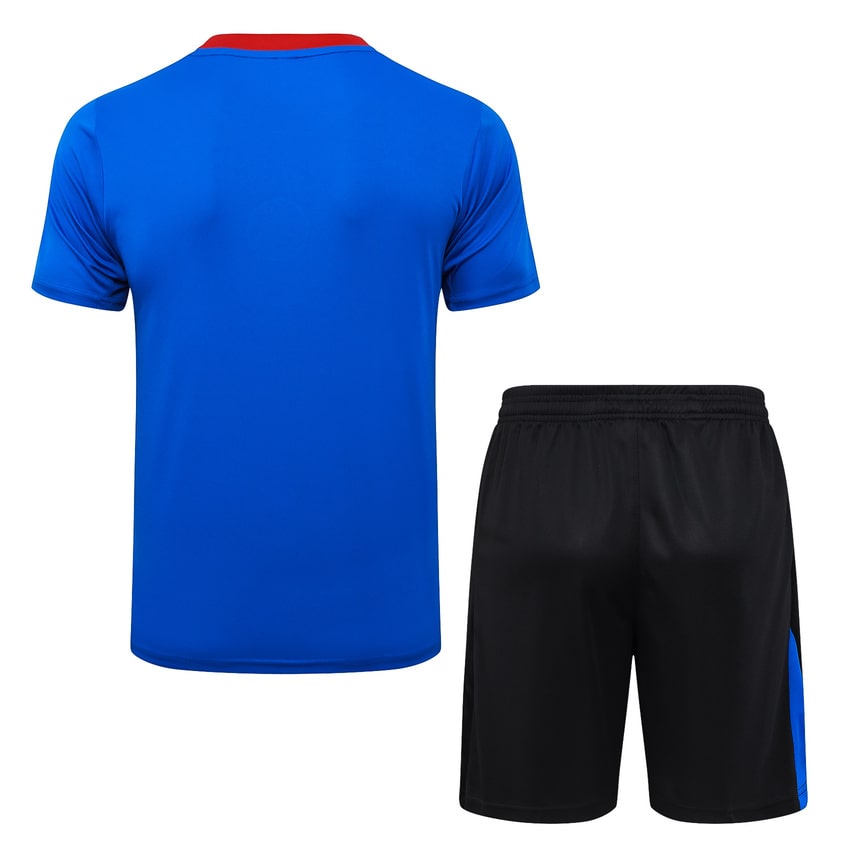 Ensemble Maillot Short PSG 2025 2026 Bleu Ciel (3)