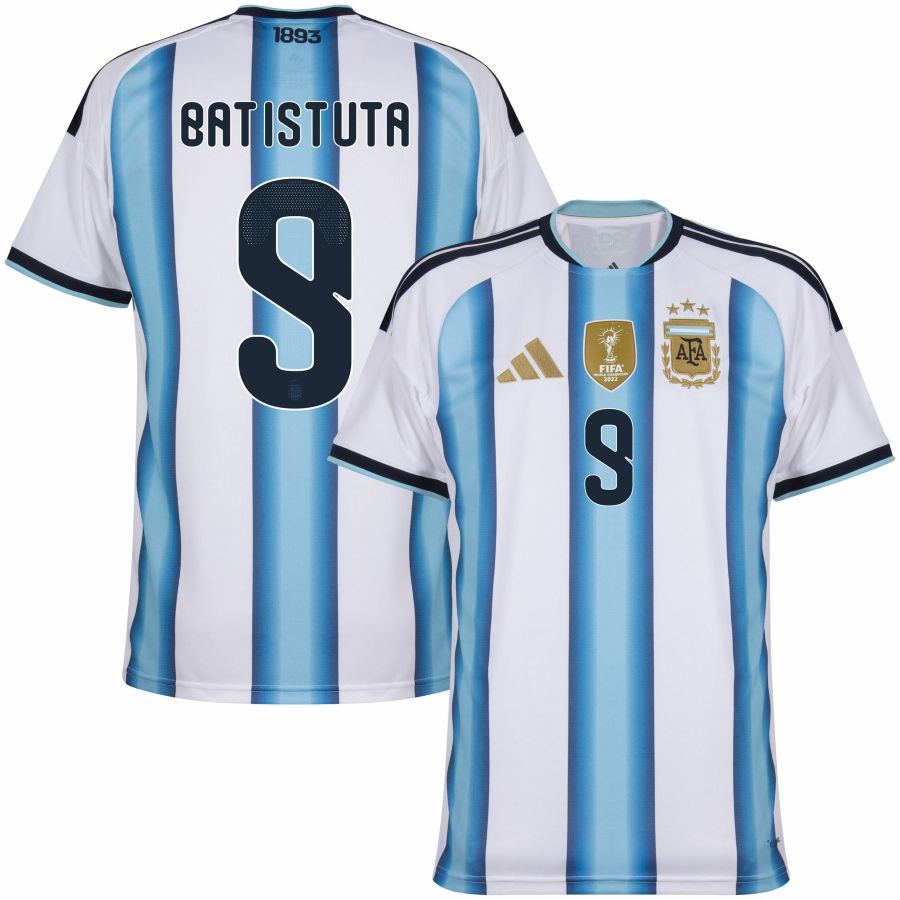Maillot Argentine Domicile 2026 2027 Batistuta (1)