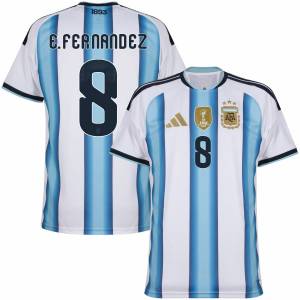 Maillot Argentine Domicile 2026 2027 E. Fernandez (1)