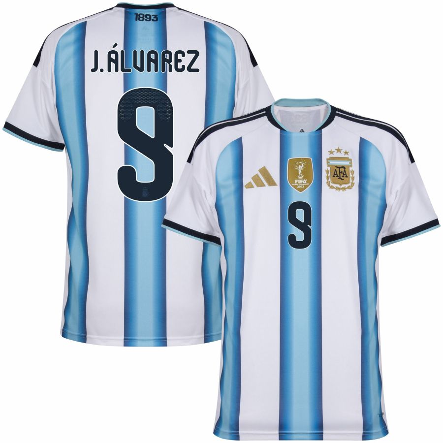 Maillot Argentine Domicile 2026 2027 J. Alvarez (1)
