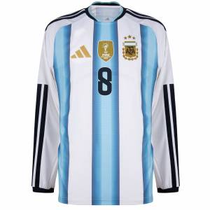 Maillot Argentine Domicile 2026 2027 Manches Longues E. Fernandez (2)