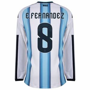 Maillot Argentine Domicile 2026 2027 Manches Longues E. Fernandez (3)