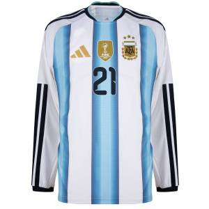 Maillot Argentine Domicile 2026 2027 Manches Longues Mastantuono (2)