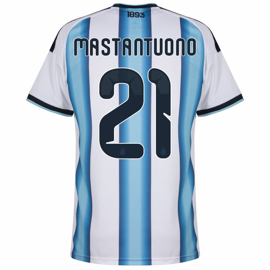 Maillot Argentine Domicile 2026 2027 Mastantuano (3)