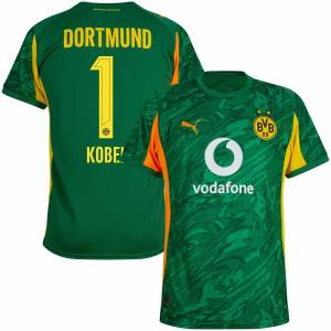 Maillot BVB Dortmund Vert 2025 2026 Kobel (1)