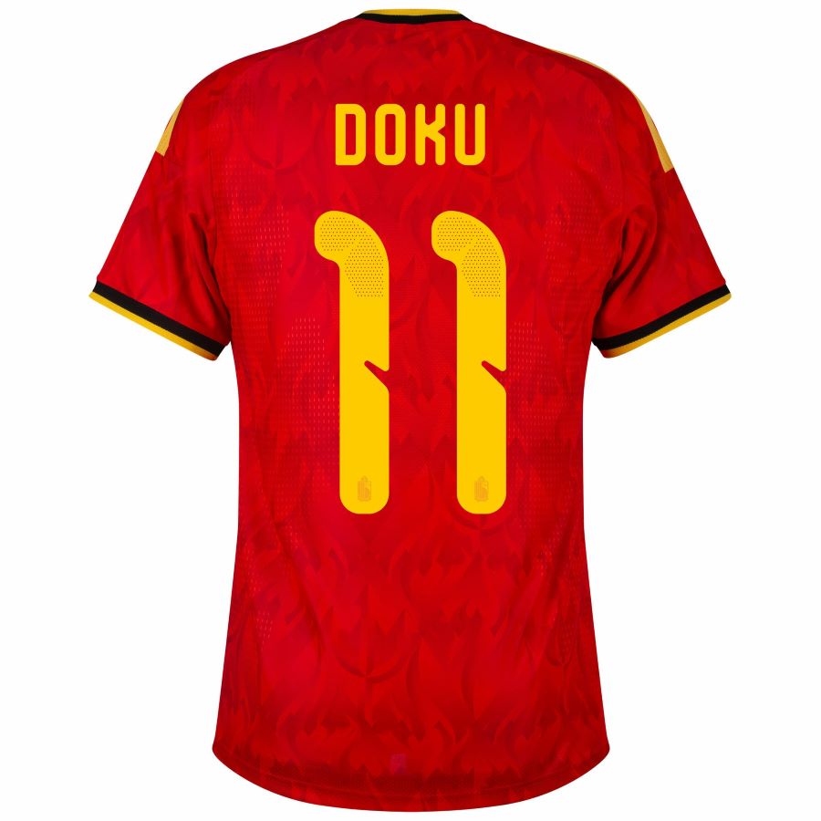 Maillot Belgique Domicile 2026 2027 Doku (3)